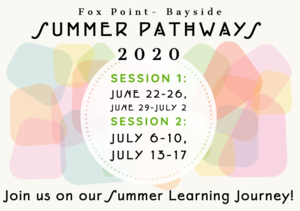 Save the Dates for Summer Pathways 2020