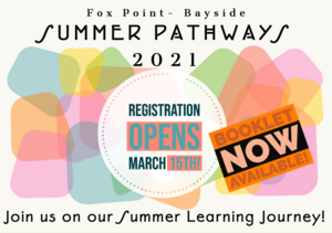 Summer Pathways Booklet Now Available