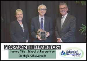 Stormonth named Title I School of Recognition for High Achievement