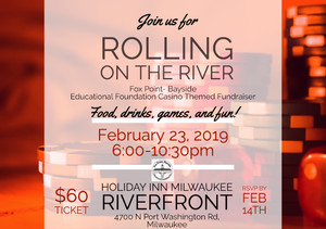 Save the Date- Rolling on the River Feb 23, 2019